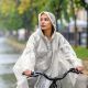 3. Fahrrad-Regenponcho für Erwachsene, 100 x 130 x 1 cm, PE, 135 g, Dunlop – Weiß