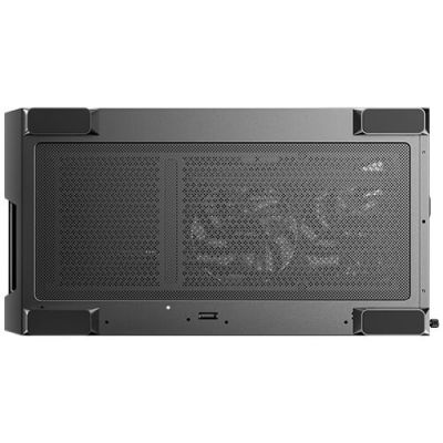 8. Antec FLUX REAR Midi-Tower, Schwarz