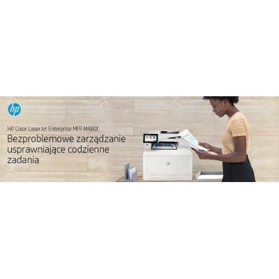 10. HP Color LaserJet Enterprise MFP M480f