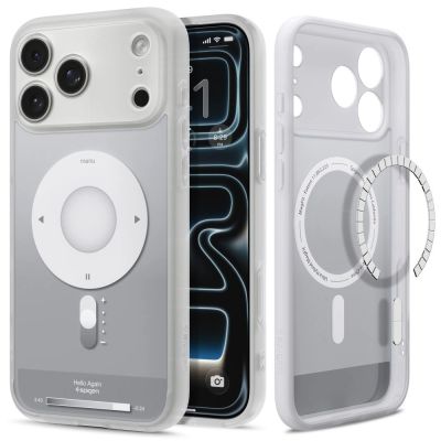 2. Spigen Ultra Hybrid MagSafe Hülle für iPhone 18 Pro Max / 17 Pro Max – Silber
