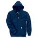 Carhartt Kapuzenpullover mit Reißverschluss – neues Marineblau