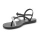 3. IPANEMA ELEGANT SAND SCHWARZ/SILBER 83782-BN808
