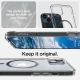 6. Spigen Ultra Hybrid Mag Case mit MagSafe für iPhone 14 Plus – Transparentes Grau