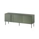 3D TRESSE TV-Schrank 150x40x55 mattgrün