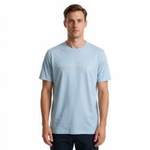 Paul&Shark Herren-T-Shirt aus Baumwolle und Lyocell, Hellblau, 26411007-394 – Eleganter Komfort