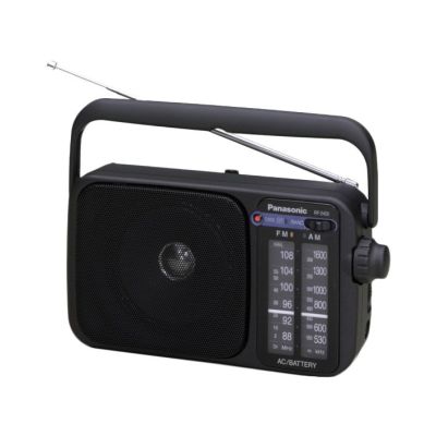 Panasonic RF-2400D Tragbarer Analog-Fernseher Schwarz