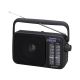Panasonic RF-2400D Tragbarer Analog-Fernseher Schwarz