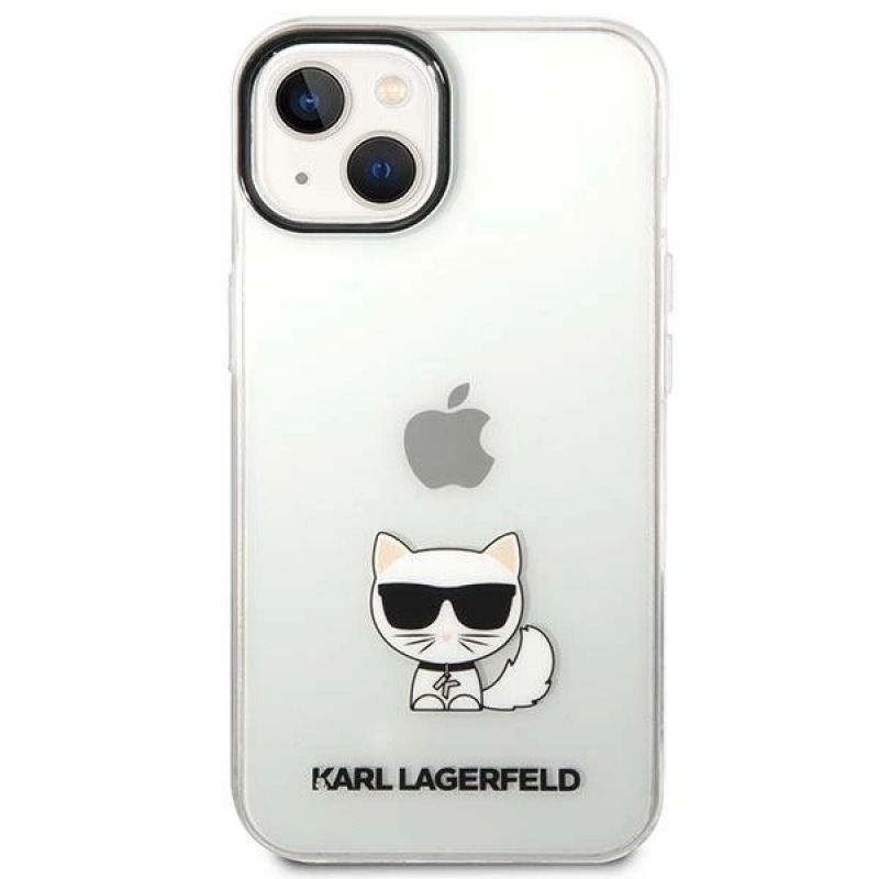 3. Karl Lagerfeld KLHCP14MCTTR iPhone 14 Plus 6,7 "Hardcase klar / transparent Choupette Body