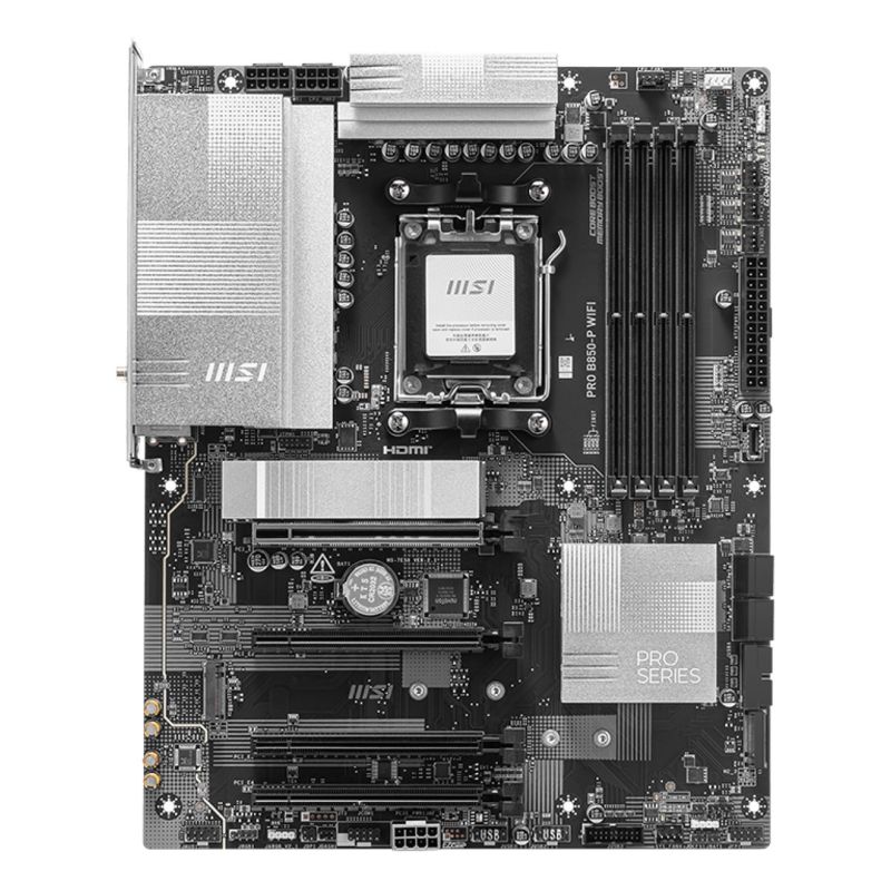 2. MSI PRO B850-P WIFI Mainboard AMD B850 Sockel AM5 ATX
