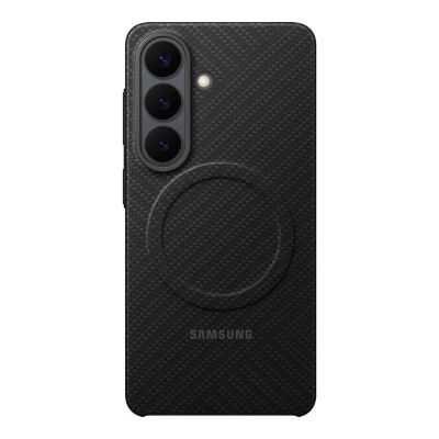 Samsung Carbon Magnet Case für Samsung Galaxy S26, kompatibel mit MagSafe – Schwarz
