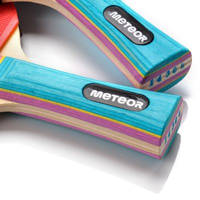 11. 2er-Set Meteor Zephyr 15021 Tischtennisschläger
