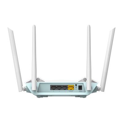 3. D-Link EAGLE PRO AI AX1500 Smart Router WLAN-Router Gigabit-Ethernet Dualband (2,4 GHz/5 GHz) Weiß