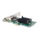 11. DIGITUS PCIE-Netzwerkkarte, kabelgebunden, 2x RJ45, Gigabit 10/100/1000 Mbit/s, niedriges Profil, DN-10132