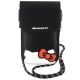 2. Hello Kitty Leder Hiding Kitty Cord Tasche – Schwarz