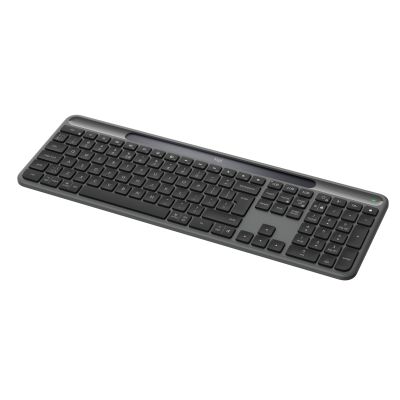 3. Logitech Signature Slim Solar+ K980 Tastatur Universal RF Wireless + Bluetooth QWERTY UK International Graphit