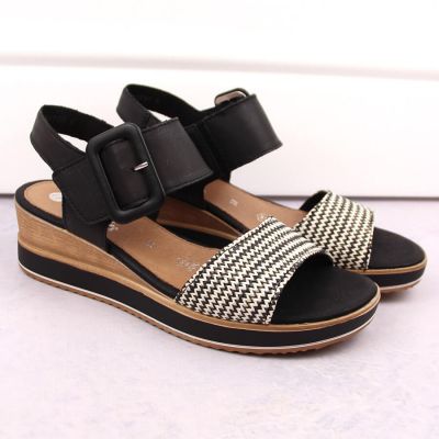 9. Remonte W RKR646 Leder Keilsandalen
