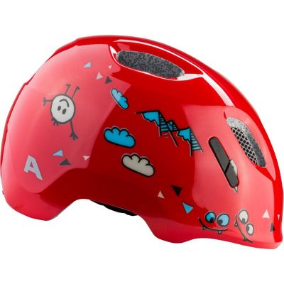 4. ALPINA XIMO 2 RED SMILE GLOSS Fahrradhelm 49-54