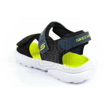 6. Skechers Jr. 406512L/BKLM Sandalen