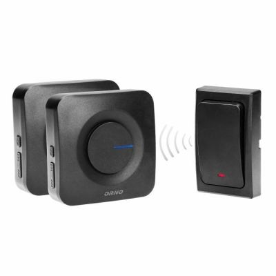 ORNO Funkklingel 230V~ Batterielos, 2 Empfänger ONDO 2