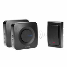 ORNO Funkklingel 230V~ Batterielos, 2 Empfänger ONDO 2