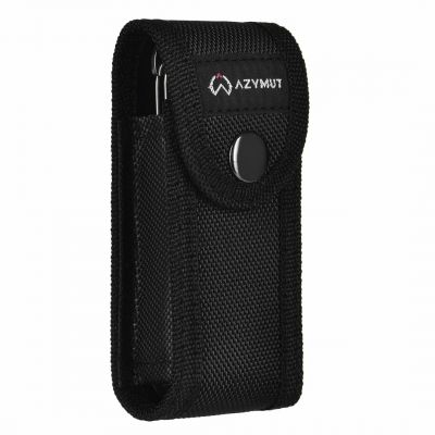 9. AZYMUT Turon Multitool - 10 Werkzeuge + Karabiner + Gürtelholster (H-P224108)