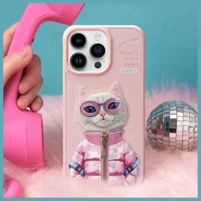 8. Nimmy Cool&Cute 2.0 Hülle für iPhone 15 Pro Max - Rosa
