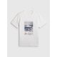 5. Herren-T-Shirt mit Aufdruck, regulär, Größe 4F 4FWSS26TTSHM2783-10S
