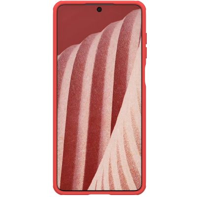 3. Nillkin Super Frosted Shield Pro robuste Schutzhülle für Samsung Galaxy A73 rot