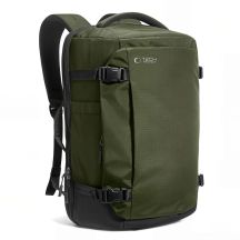 Tech-Protect Defender S70 RYANAIR & WIZZAIR 24L Laptop-Rucksack – Dunkelgrün