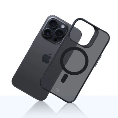 23. 3mk Smoke MagCase Hülle mit MagSafe für iPhone 14 Pro Max – durchscheinend