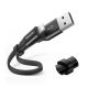 13. Baseus Nimble USB-A / Lightning 2A-Kabel 0,23 m - Schwarz