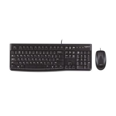 23. Tastatur- und Maus-Set Logitech MK120 920-002562 (Membran; USB 2.0; (US); Farbe Schwarz; optisch; 1000 DPI)