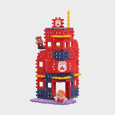 7. Marioinex Mini-Waffelbausteine – Stadt: Feuerwehrwache, 280 Teile