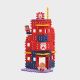 7. Marioinex Mini-Waffelbausteine – Stadt: Feuerwehrwache, 280 Teile