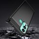 3. Carbon Case Hülle für Infinix Hot 12 Play NFC / Hot 12 Play flexible Silikon-Carbon-Hülle schwarz