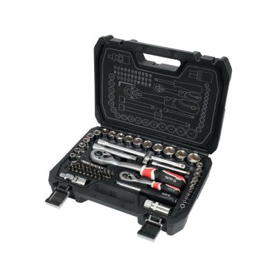 2. Satz Schraubenschlüssel 1/4"/1/2", 72-teilig. YT-38782 YATO