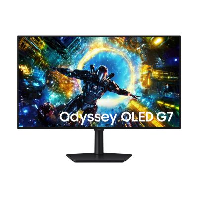 16. Samsung LS32HG730SUXEN Odyssey OLED G7 | 32 Zoll | OLED | 4K | 16:9 | 165 Hz | 0,03 ms | 3840 x 2160 Pixel | 275 cd/m² | 1 HDMI-Anschluss | Schwarz