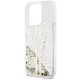6. Guess Liquid Glitter Gold Stripes Hülle für iPhone 15 Pro Max – transparent