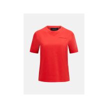 PEAK PERFORMANCE Original Small Logo Tee Damen rot