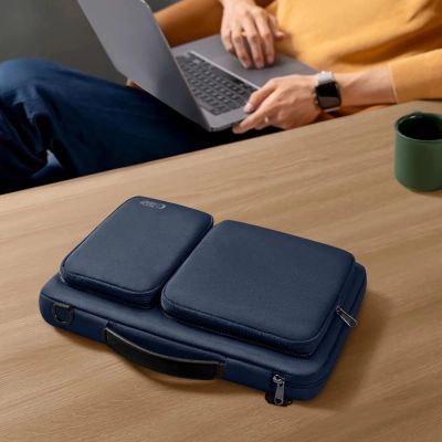 11. Laptoptasche 13-14 Tech-Protect Defender Bag - blau
