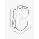 6. EVOC Tote Rucksack 18 Carbongrau - Schwarz