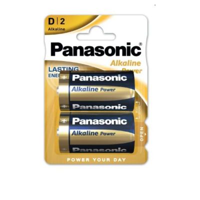 PANASONIC LR20 D Batterien, Blisterverpackung, 2 Stück