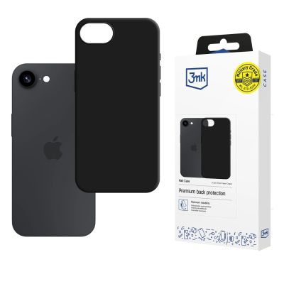 3. 3mk Matt Case für Apple iPhone 16e / SE 4 - Schwarz