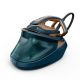 Tefal Pro Express Vision Max GV9920E0 Durilium AirGlide AutoClean Bügelsohle mit Dampfstation Blau, Kupfer