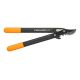 Fiskars 1001555 Bypass-Gartenschere, Schwarz, Orange