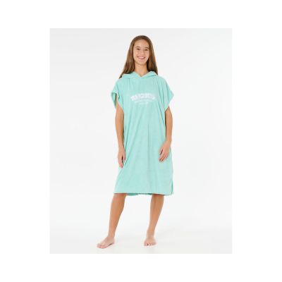 RIP CURL Classic Surf Kapuzenhandtuch-Mädchen-Poncho Grün