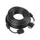 3. Lanberg CA-VGAC-10CC-0100-B Kabel (D-Sub (VGA) M - D-Sub (VGA) M; 10 m; schwarz)