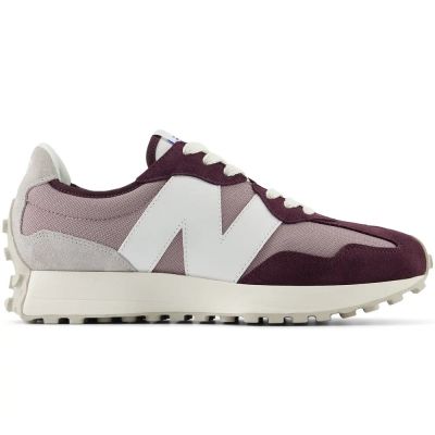 New Balance 327 Sneaker, Wildleder, Lila, Damen/Herren Sportschuhe (U327CF)