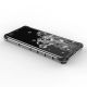 11. Gepanzerte Hülle mit Wabenstruktur und Gelrahmen für Samsung Galaxy S22 Ultra blau