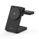 5. Tech-Protect A56 3-in-1 MagSafe Wireless-Ladegerät + USB-C / USB-C-Kabel 100 cm – Schwarz